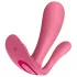 Satisfyer Top Secret+ - noszony wibrátor punktu G i analny (różowy)