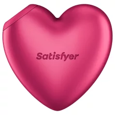   Satisfyer Cutie Heart - stymulator łechtaczki z falami powietrza (różowy)