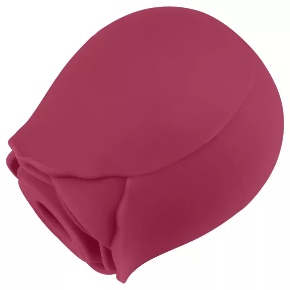 EIS Blush&Bloom - ssący wibrujący stymulator łechtaczki (czerwony)
