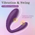 Mrow - wibrator dla par wodoodporny 3 silniki akumulatorowy fioletowy
