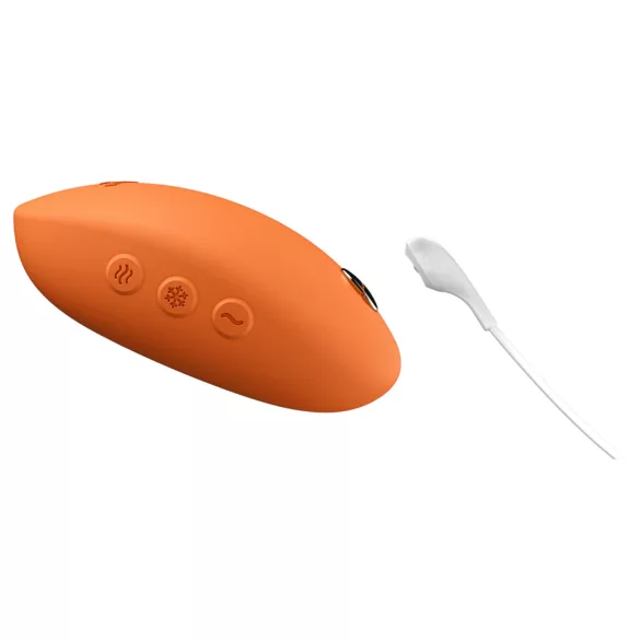 We-Vibe Temp - chłodząco‑rozgrzewający wibrator do stymulacji łechtaczki (pomarańczowy)