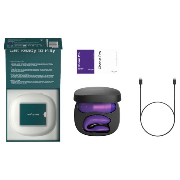 We-Vibe Chorus Pro - inteligentny wibrator dla par z pilotem (fioletowy)