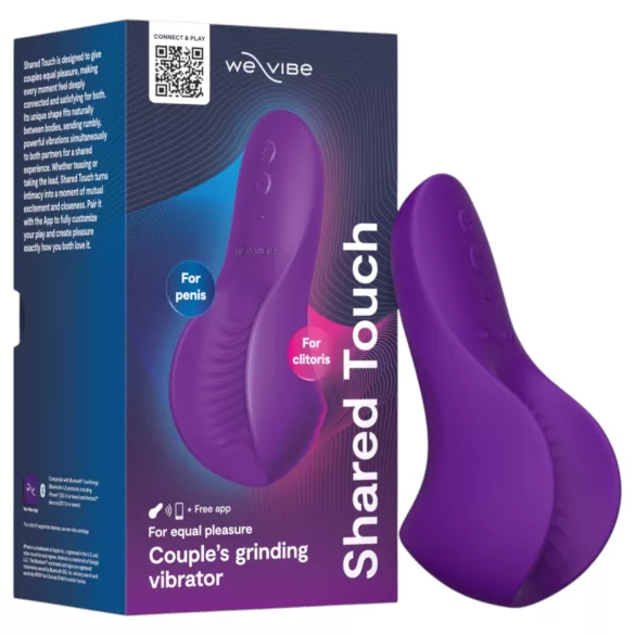 We-Vibe Shared Touch - inteligentny wibrator dla par (fioletowy)
