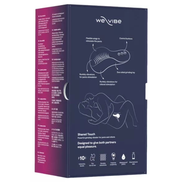 We-Vibe Shared Touch - inteligentny wibrator dla par (fioletowy)