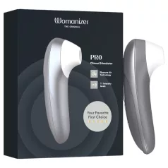   Womanizer Pro - stymulator łechtaczki falami powietrza (szary)