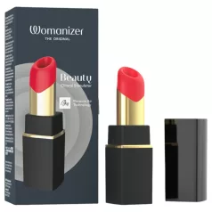   Womanizer Beauty - stymulator łechtaczki na fale powietrzne w kształcie szminki (czarny)