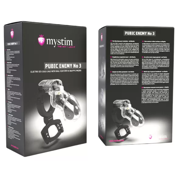 Mystim - klatka na penisa elektryczna - Public Enemy NO 3