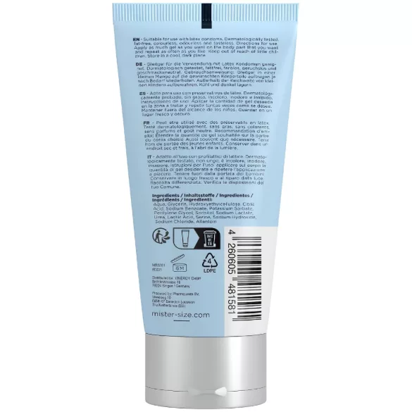 Mister Size Bio - bio lubrykant na bazie wody (100 ml)