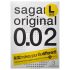 Sagami Original 0,02 L - prezerwatywy - ultracienkie - 58mm - 3 sztuki