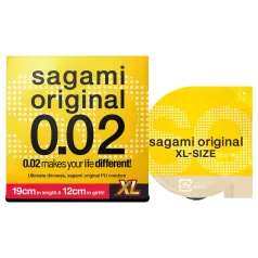 Sagami Original 0,02 XL - prezerwatywa - ultracienka - 61mm