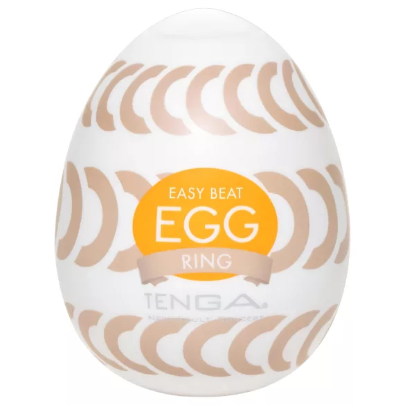 TENGA Egg Ring - masturbator jajko - elastyczny żebrowany - 1 sztuka
