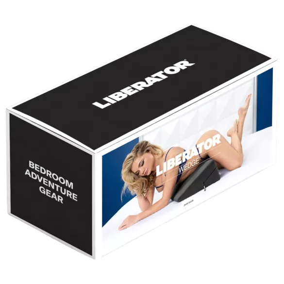Liberator Wedge - klin w kształcie klina do seksu (czarny)