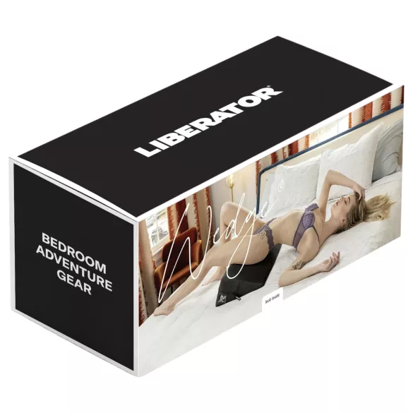 Liberator Wedge - klin w kształcie klina do seksu (czarny)