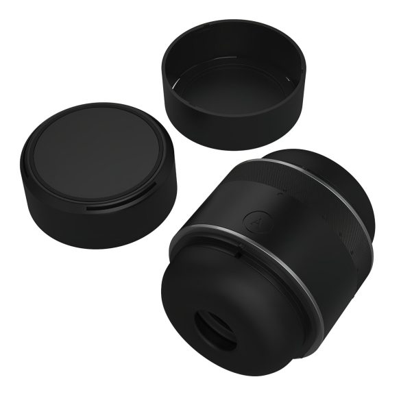 Arcwave Voy - masturbator dla mężczyzn - rotacyjny i uciskowy - czarny