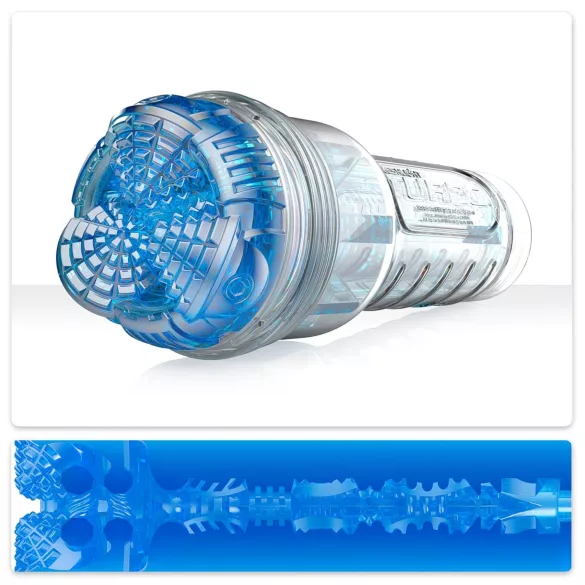 Fleshlight Turbo Core - masturbator ssący - niebieski