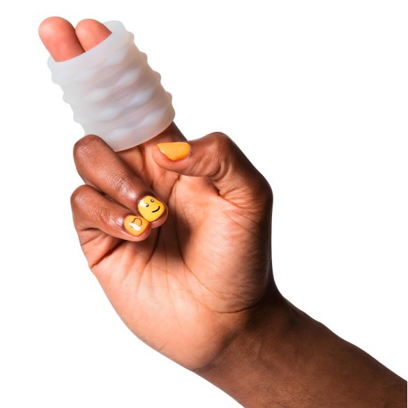 ROMP Mosh - masturbator podróżny - elastyczny - przezroczysty