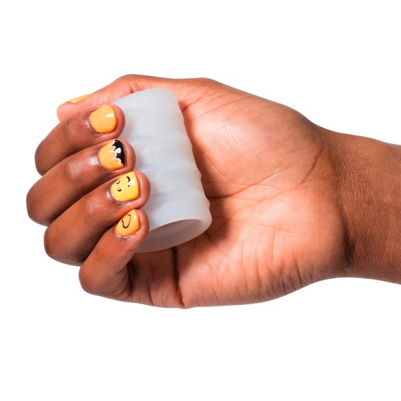 ROMP Mosh - masturbator podróżny - elastyczny - przezroczysty