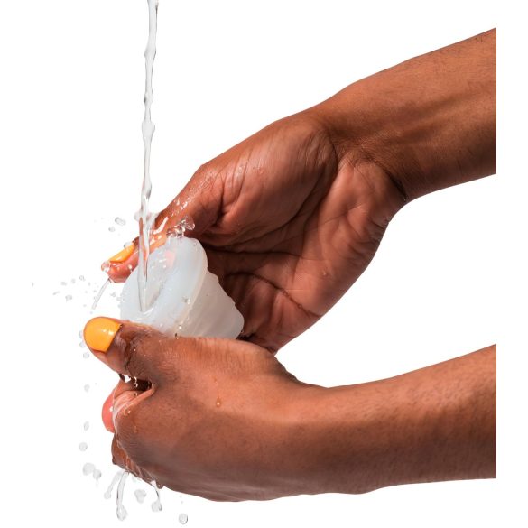 ROMP Mosh - masturbator podróżny - elastyczny - przezroczysty