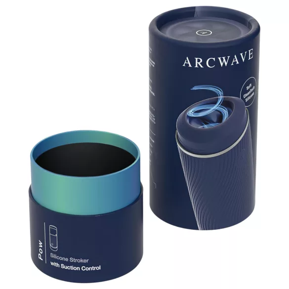Arcwave Pow - masturbator próżniowy manualny - niebieski