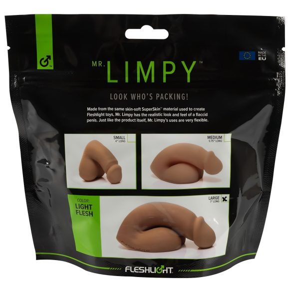 Mr. Limpy - duży realistyczny dildo - skóra - naturalny