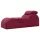 Liberator Esse Lounger - fotel tantra regulowany - 3-częściowy - czerwony