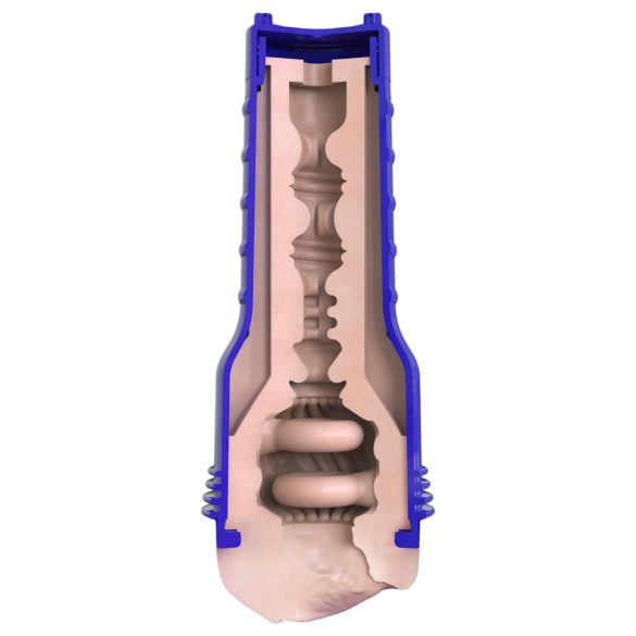 Fleshlight Boost Bang - masturbator waginalny - realistyczny - cielisty