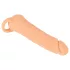 Nature Skin - masturbator i nakładka na penisa - 23 cm - kolor naturalny