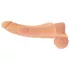 Nature Skin - masturbator i nakładka na penisa - 23 cm - kolor naturalny