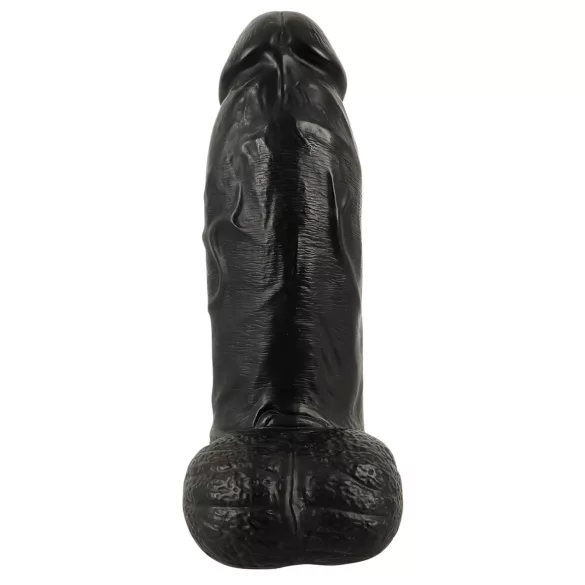 Realistixxx - realistyczny dildo z jądrami - 22 cm - czarny