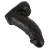 Realistixxx - realistyczny dildo z jądrami - 22 cm - czarny