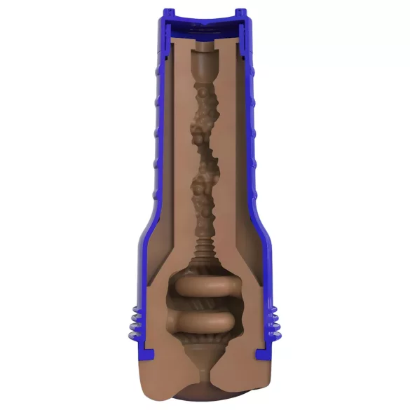 Fleshlight Boost Blast - masturbator analny realistyczny - brązowy