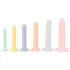 You2Toys - Six in a Row - zestaw trenażerów dildo - 6 szt. (kolorowy)