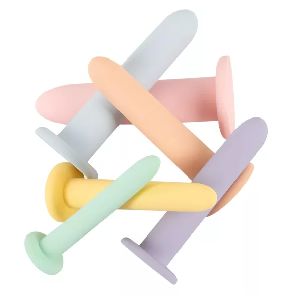 You2Toys - Six in a Row - zestaw trenażerów dildo - 6 szt. (kolorowy)