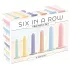 You2Toys - Six in a Row - zestaw trenażerów dildo - 6 szt. (kolorowy)
