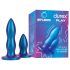 Durex Deep & Deeper - zestaw korków analnych - 2 sztuki - niebieski