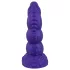 Beasty Cocks Demon of Desire - realistyczny dildo - silikon - fioletowy