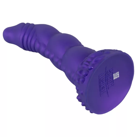 Beasty Cocks Demon of Desire - realistyczny dildo - silikon - fioletowy