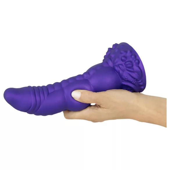 Beasty Cocks Demon of Desire - realistyczny dildo - silikon - fioletowy