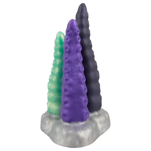 Beasty Cocks - dildo z trzema mackami - silikonowy