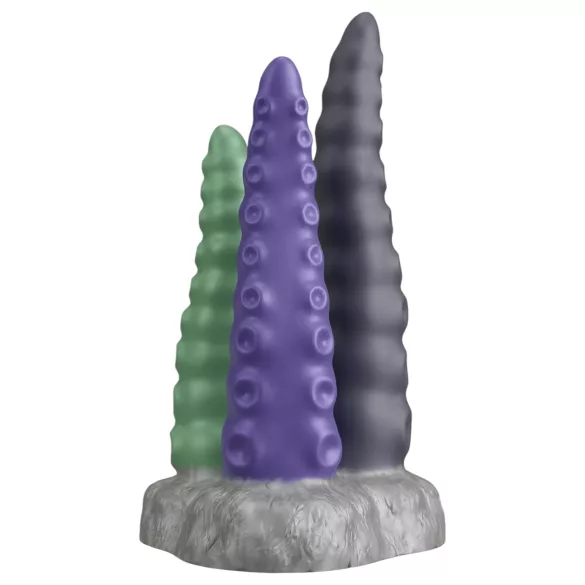 Beasty Cocks - dildo z trzema mackami - silikonowy