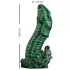 Beasty Cocks Lizard Peak - dildo penisza jaszczurki - silikon zielono-czarny