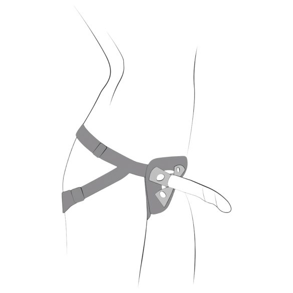 ROMP Piccolo - zestaw do peggingu - silikon czarno-niebieski