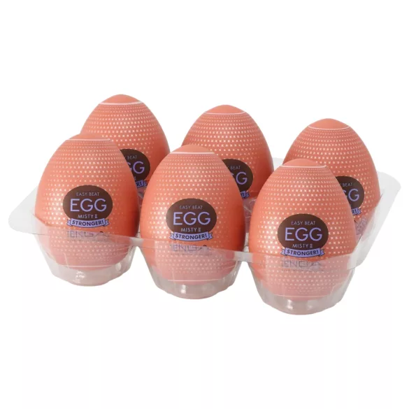 TENGA Egg Misty II Stronger - masturbator jajko - zestaw 6 sztuk