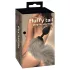 You2Toys - korek analny z ogonem - silikonowy - szary