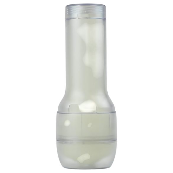 Kiiroo Feel Glow - świecąca sztuczna pochwa - PowerBlow kompatybilna (biała)