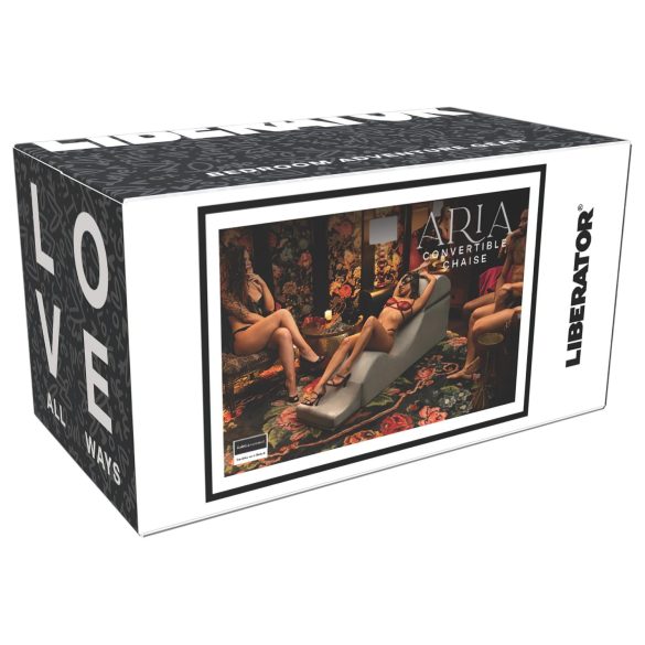 Liberator - fotel tantra - regulowany - szary