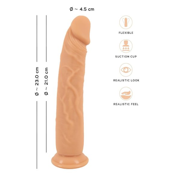You2Toys - realistyczny dildo - 23 cm - europejski lover