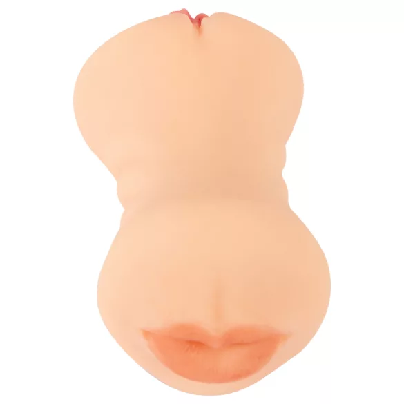 Nature Skin - masturbator waginalno-ustny (naturalny)