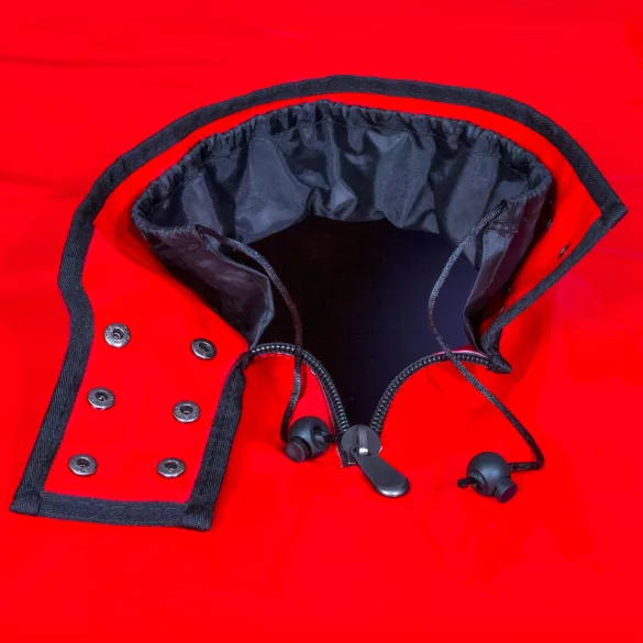 Secretdome - kabina do seksu BDSM z otworami (czarna)