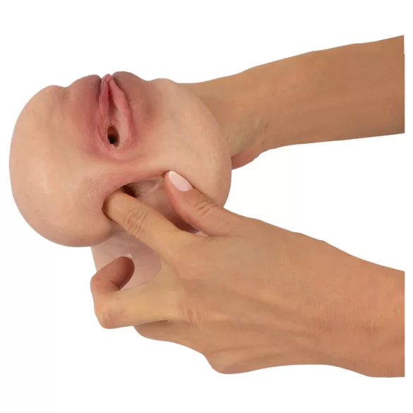 Realistixxx Real Stroker - realistyczna wagina i analny masturbator (kolor cielisty)